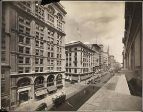 Street Scenes, 34th Street & 5th Avenue.