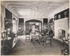 S. C. Millett Residence, Irvington, N.Y. Library