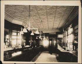 [Interior, bar.]