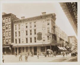 Street Scenes - 1915, 8th Ave. N.E. Cor. 125th St. (Kelly Bros. Bar).