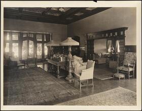 [Interior, foyer or parlor.]