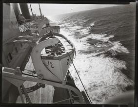 [Unidentified Ship, Boat Deck.]