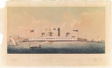 Erie Railway Company's Steam Ferry Boat "Pavonia"