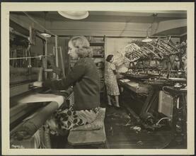 New York Association for the Blind, Interior, Part of Loom Floor.