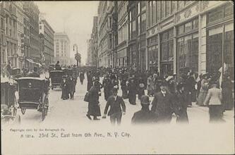 23rd St., East from 6th Ave., N. Y. City.