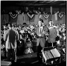 Vaughn Monroe [Monroe and band performing.]