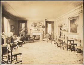 [Residence. Interior, parlor.]