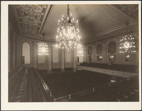 Theater. Interior, view from balcony