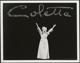 [Dress rehearsal for "Colette".]