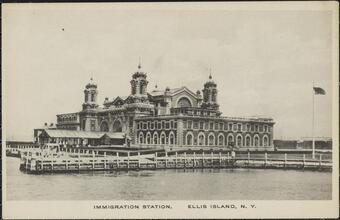 Immigration Station.  Ellis Island, N.Y.