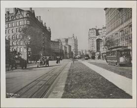 Street Scenes, Broadway, North from 70th Street.