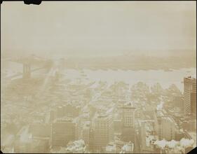 Waterfronts, New York Bay and Sky Lines, Ice Flow.