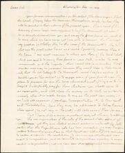 Letter from Thomas Jefferson to Chancellor Robert R. Livingston