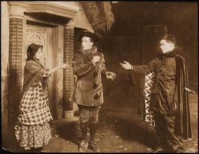 ["Prunella" theater still.]