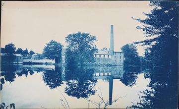 [Bleachery on the Bronx River.]