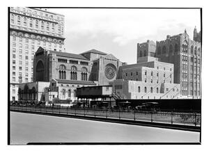 St. Bartholomews Church. Side view of group from Park Avenue.