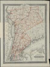 Colton's Map of the County of Westchester