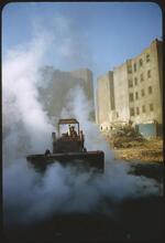 Changing New York [Bulldozing buildings.]