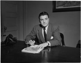 [Sidney J. Colby, manager of the Hotel Algonquin.]