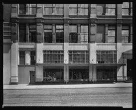 59th Street and 3rd Avenue. Bloomingdales, ground floor windows.