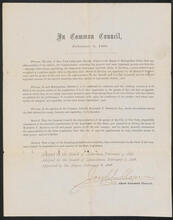 In Common Council [Appointment of Matthew T. Brennan as Commissioner of Metropolitan Police.]