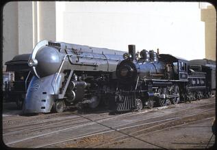 [Trains for the Parade of Railroads show.]