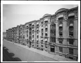 607-629 West 136th Street. Riverview Courts apartment house.