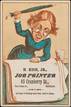 H. Kick, Jr., Job Printer