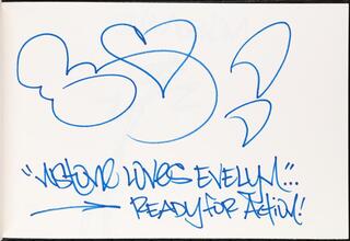 [Page inside LA 2's black book.]