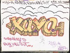 Kaya Rasta [Page in DAR TRC's black book.]
