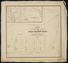 Map of 80 Plots of Land Being Parts of the Archer and Molt Farms situated at Tarrytown, Town of Greenburgh, Westchester County N.Y.