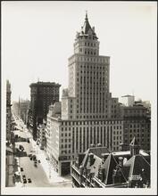 57th Street and Fifth Avenue, southwest corner. Heckscher Building