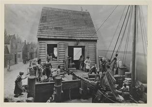 Diorama of The Weigh House Group