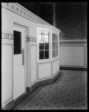 Y.M.C.A., Central Branch. Detail of bay window in men's pool.