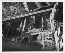 [Aerial view of the World Trade Center site.]