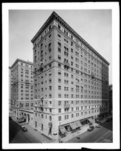 48th Street and Lexington Avenue. Hotel Barclay, general exterior.