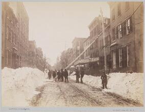 [West 11th Street between Bleecker and Hudson Streets.]