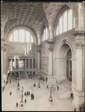 [Interior of Pennsylvania Station.]