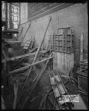 Woolworth Building, Looking S. E. From Center [Construction zone.]