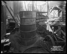 Woolworth Building, Looking West From S. E. Corner [Construction zone.]