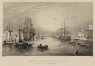 New York Harbor from the Battery