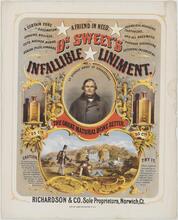 Dr. Sweet's Infallible Liniment. The Great Natural Bone Setter.