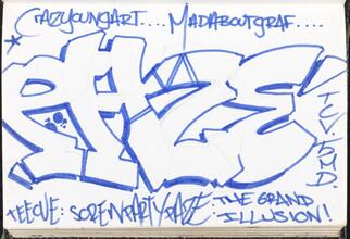 PAZE [Page in DAZE's black book.]