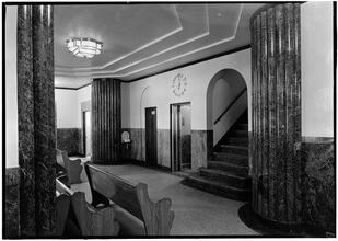 St. Vincent's Hospital Dispensary. Entrance lobby.