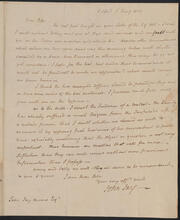 Letter from John Jay to Peter Jay Munro, January 6, 1802