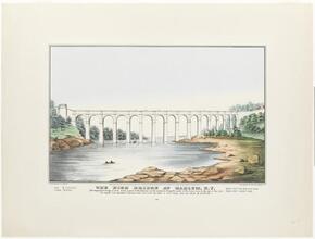 The High Bridge at Harlem, N.Y.