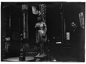 Cigar Store Indian series, "Moorish Queen", J. Mirejovski store