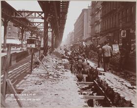 2 Ave & 76 St Looking North