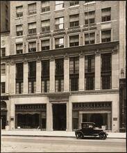 12 East 41st Street. The Real Estate Board Building. Lower stories