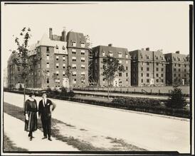 [Hayes Boulevard. Apartment buildings.]